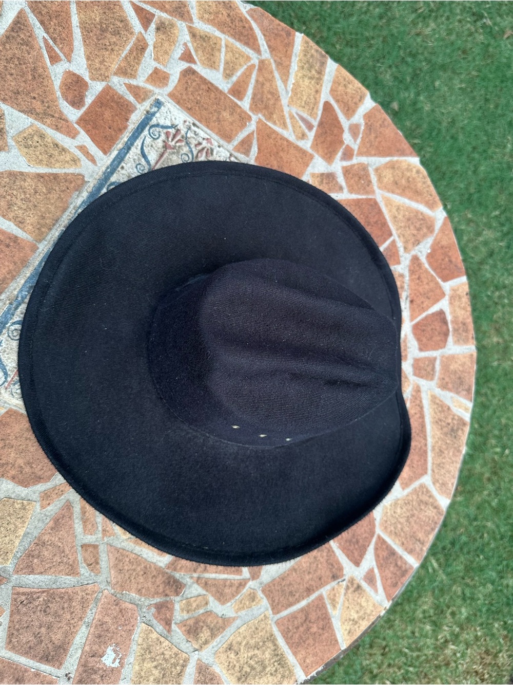 Vintage Summit Hat Co. Black Wool Felt Western Cowboy Hat - Size Small (Hecho en